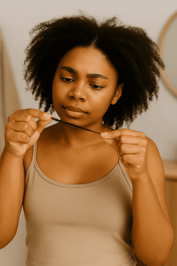 Masque protéiné cheveux crépus Kalia Nature à la spiruline pour renforcer la fibre capillaire